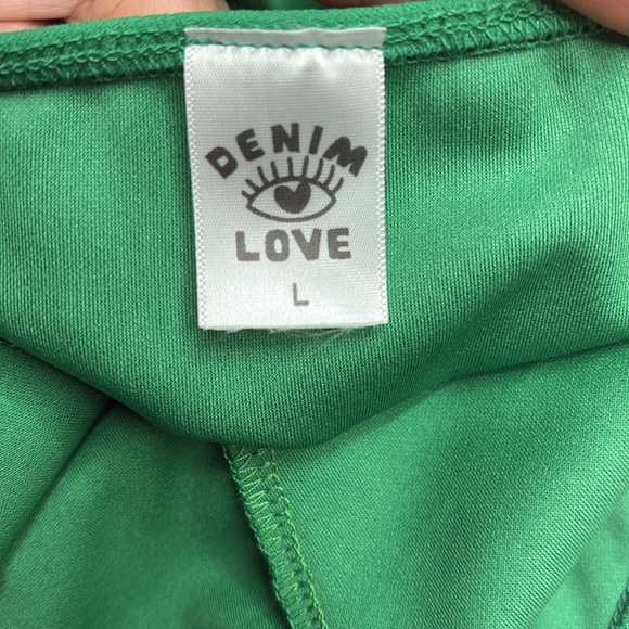 NWTO Green Bow Bandeau Top - Picture 3 of 5